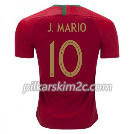 Koszulka Portugalia J.Mario 10 Główna Mistrzostwa Świata 2018 - Koszulki Piłkarskie